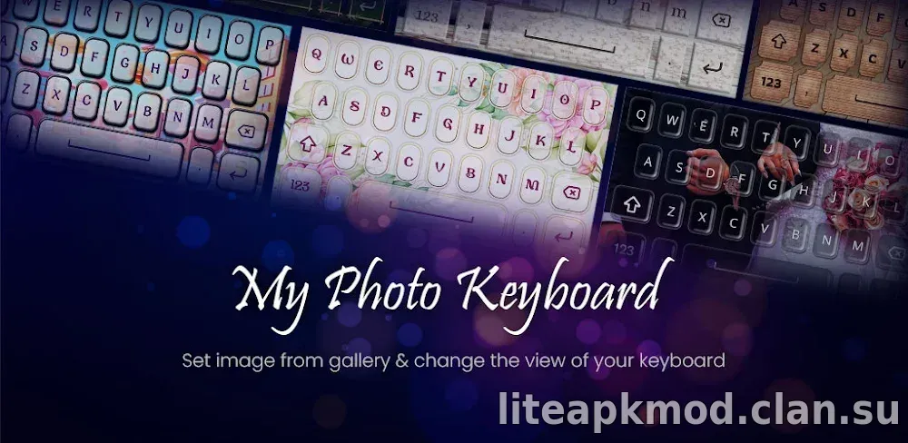 My Photo keyboard