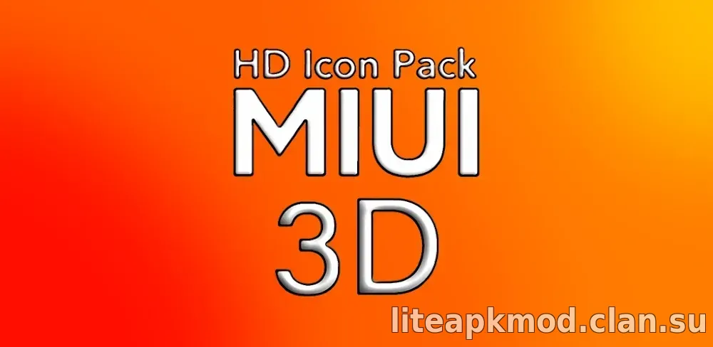 MIUl 3D - Icon Pack