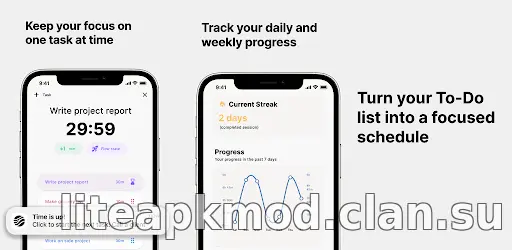FlowStack - Focus task timer